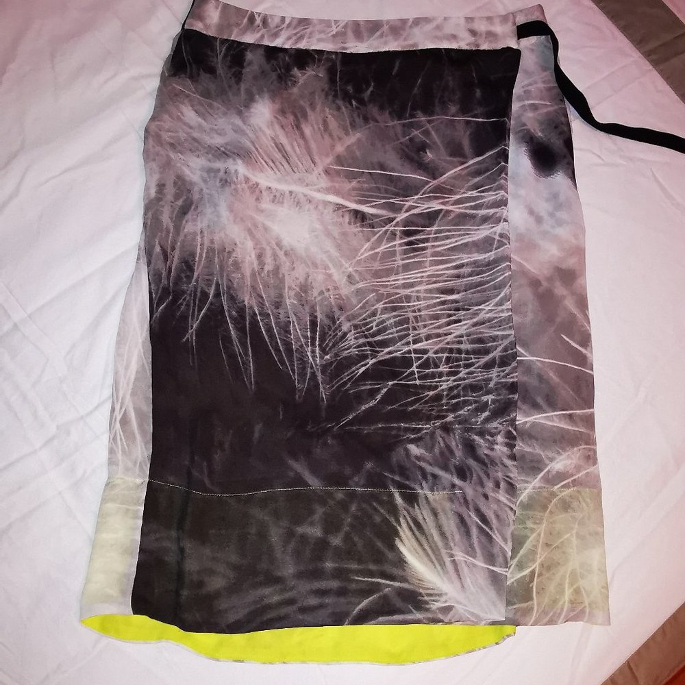 Vera Wang Wrap Skirt M NWOT